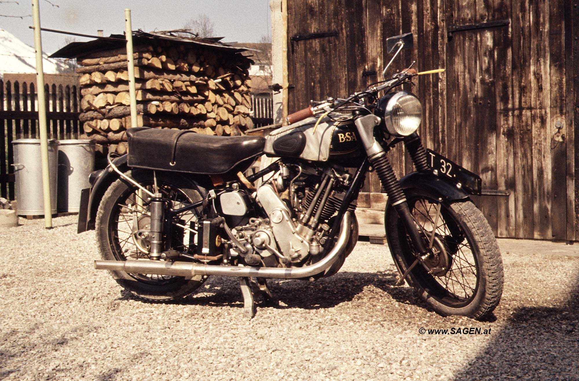 BSA-Motorrad 1960er Jahre