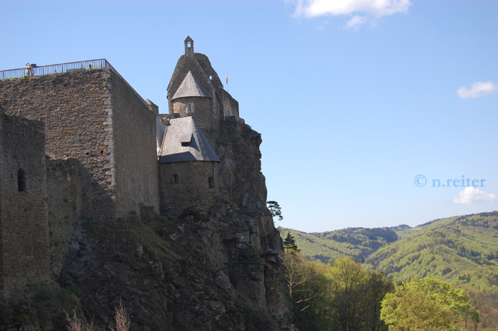 Burg Aggstein am Abend