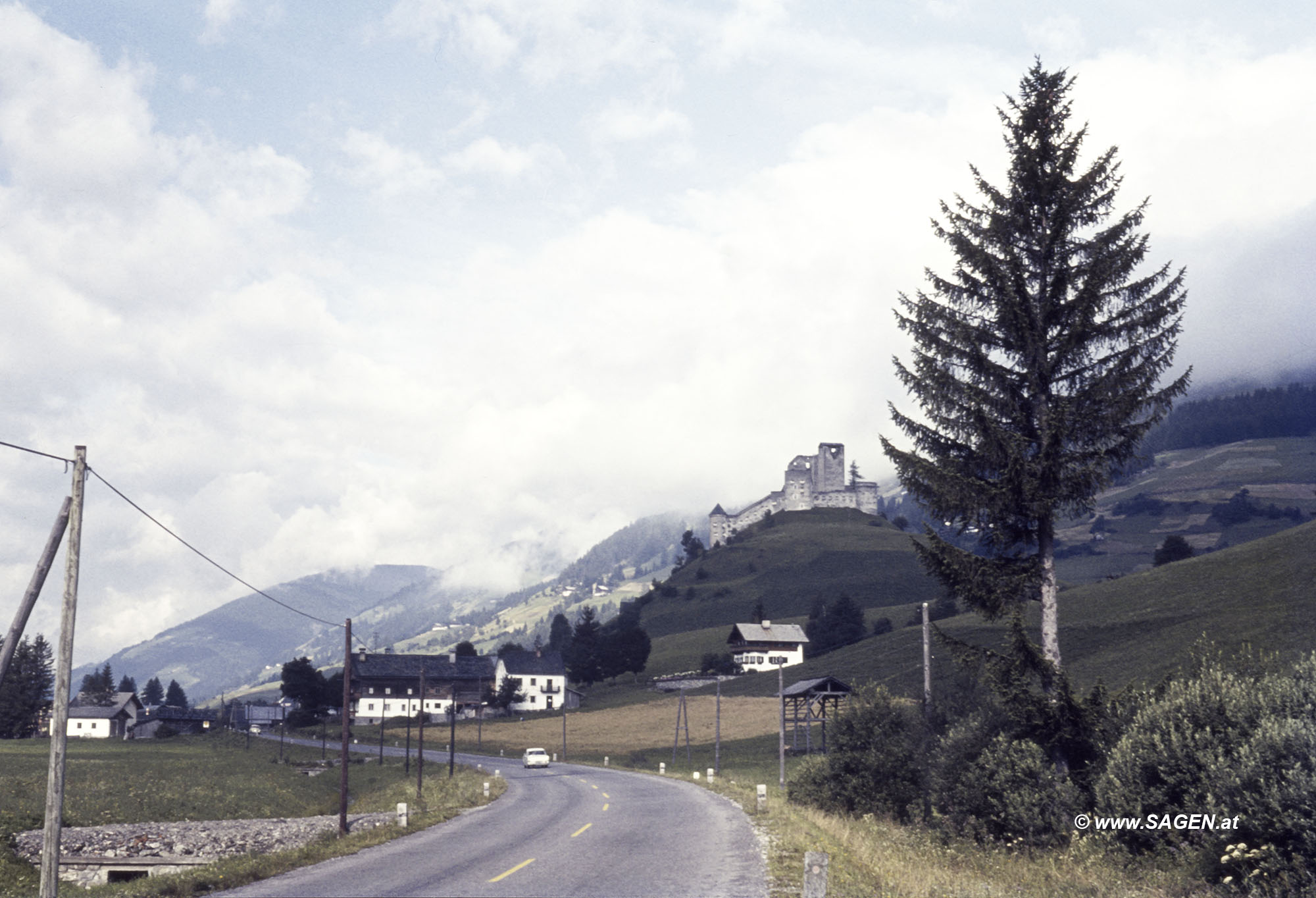 Burg Heinfels 1960er Jahre