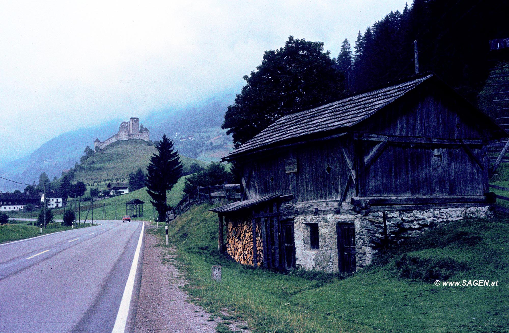 Burg Heinfels 1960er Jahre