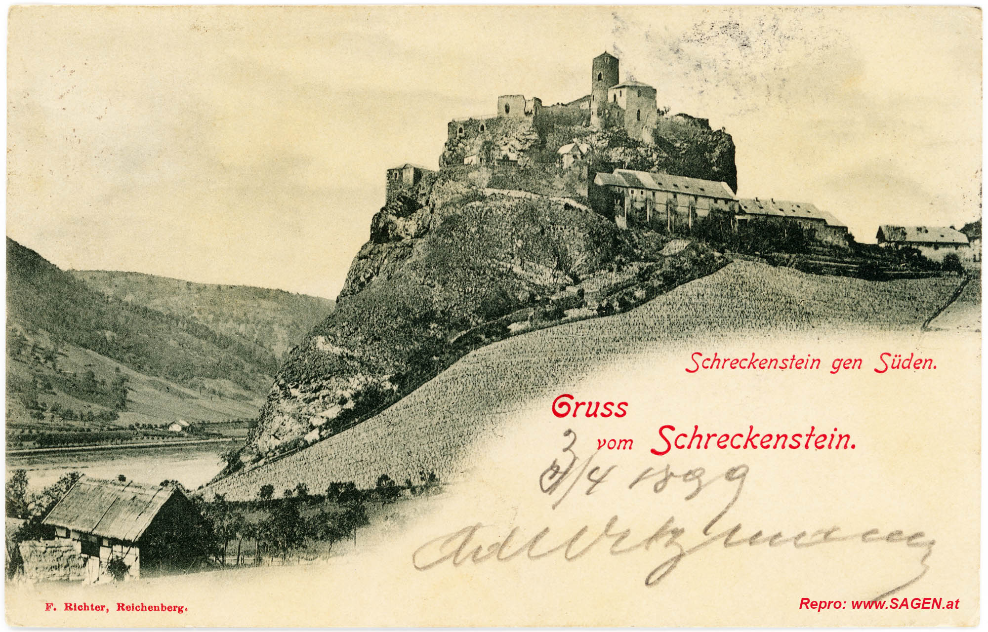 Burg Schreckenstein - Burg Střekov