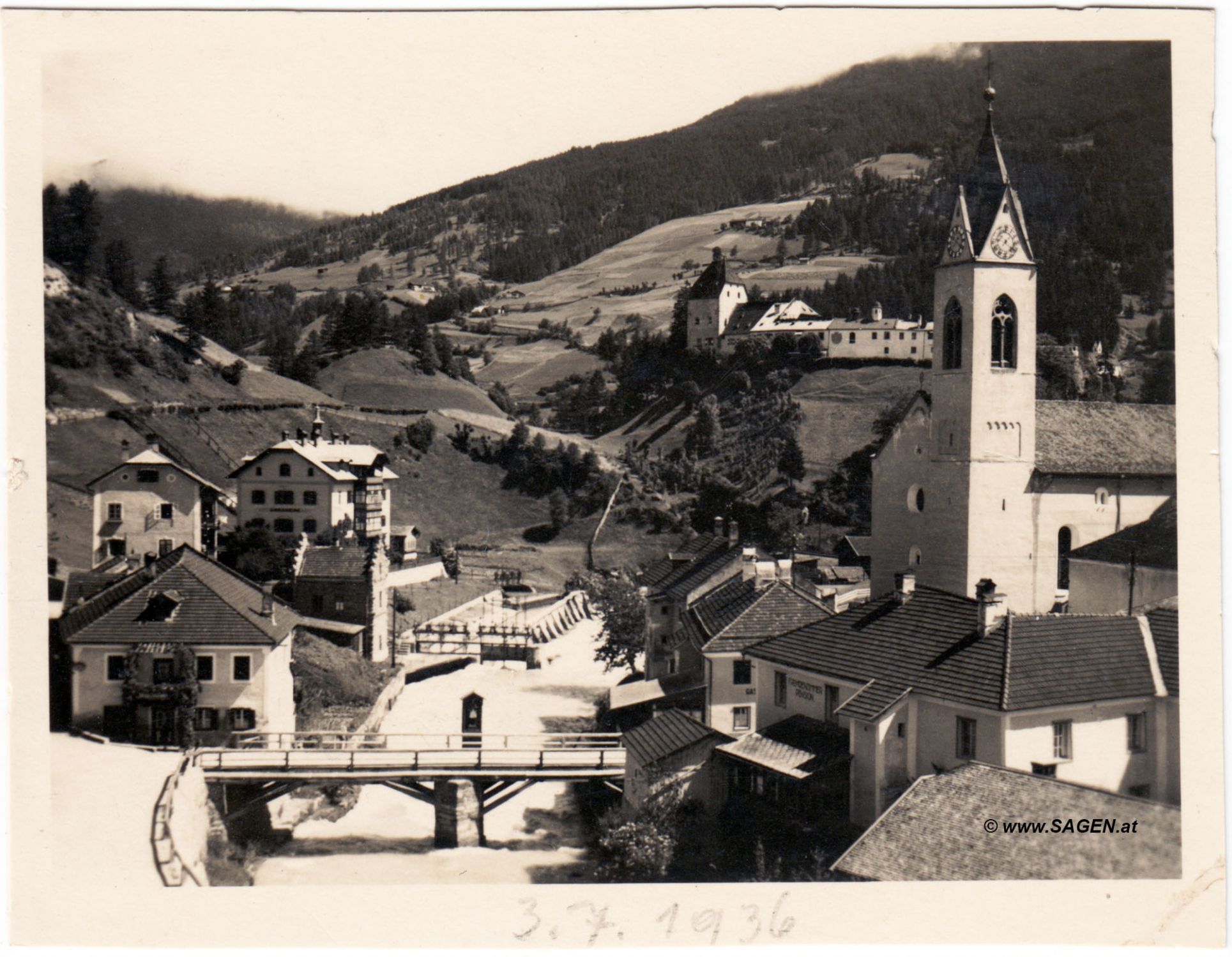 Burg Trautson 1936