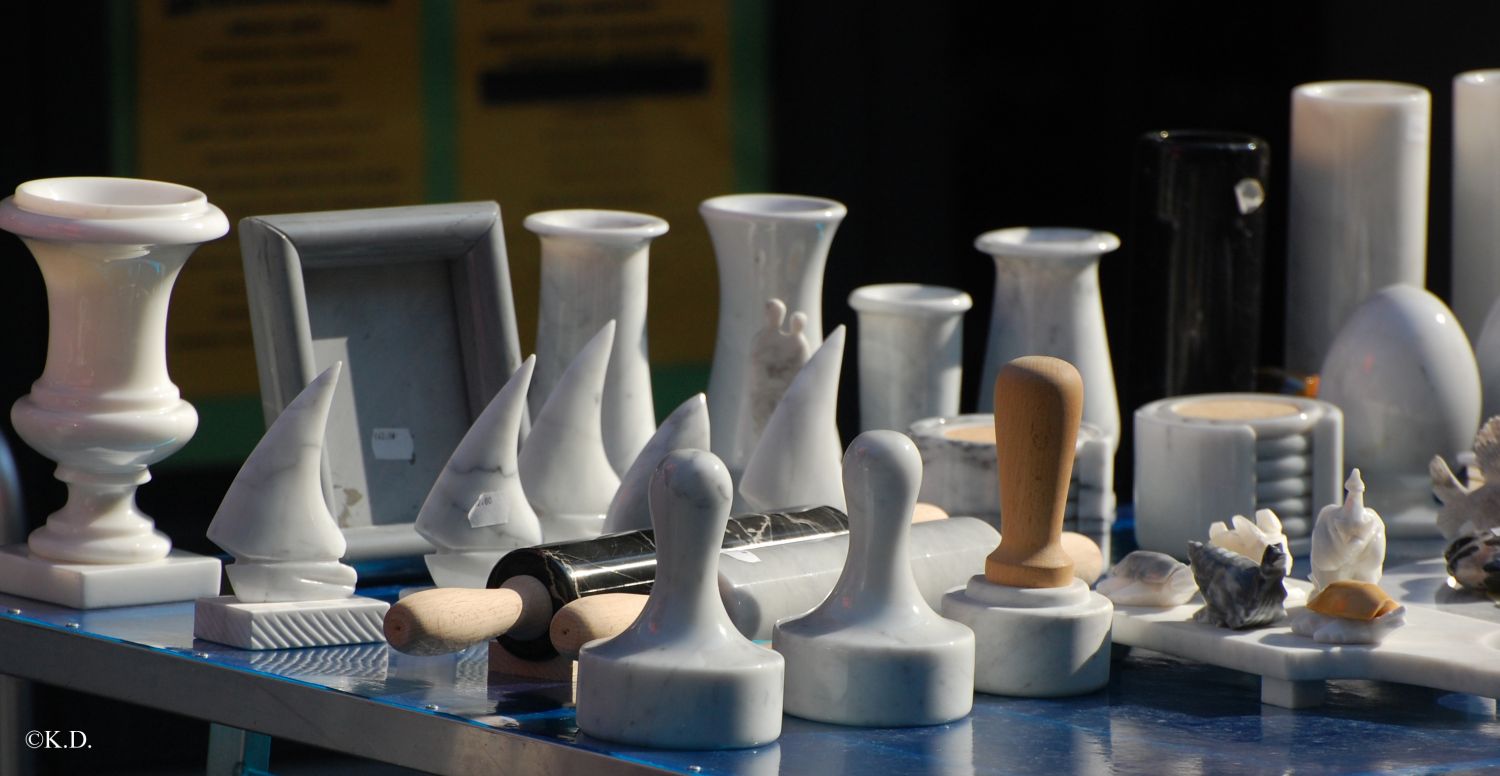 Carrara - Marmor-Souveniers