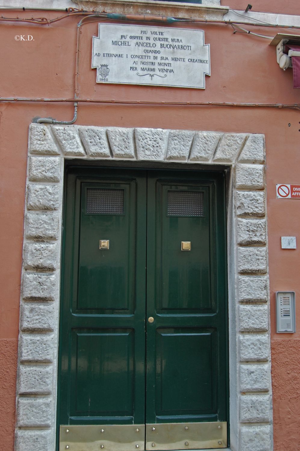 Carrara - Michelangelo-Haus