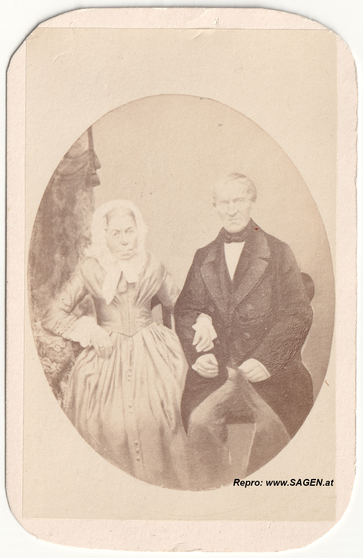 CdV Ehepaar 1860er Jahre