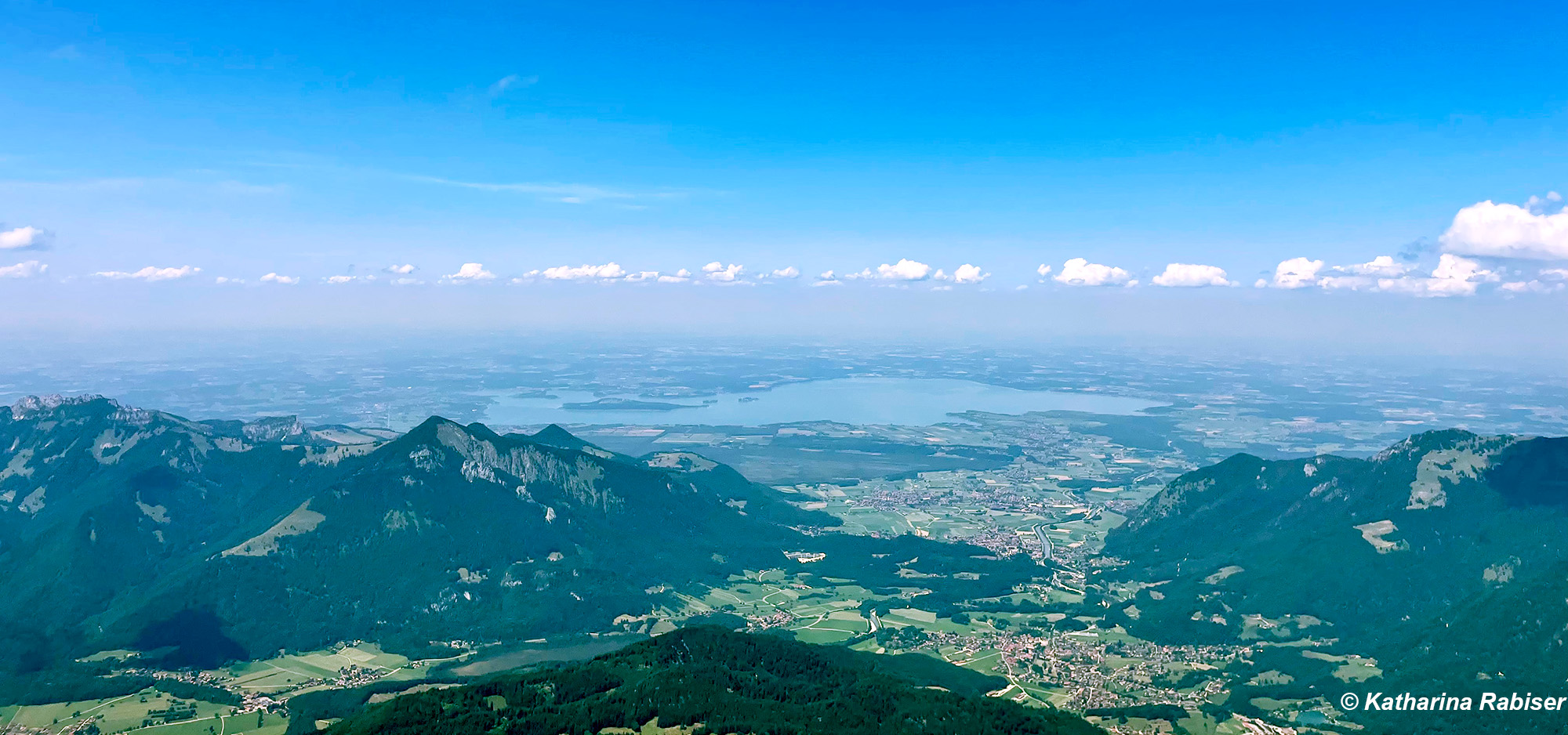 Chiemsee vom Paragleiter