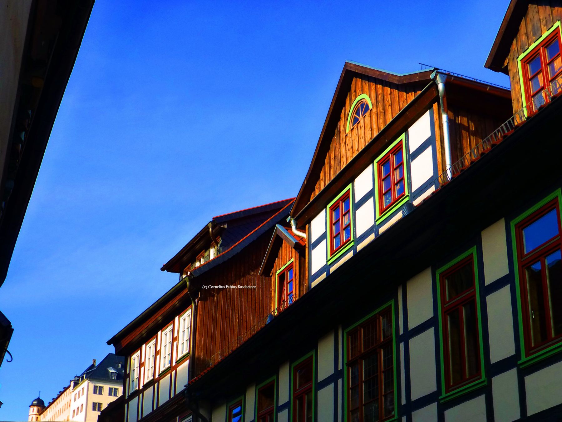 Dachfenster in der Niedergasse.