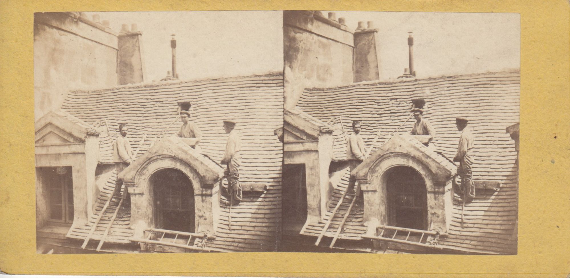 Dachschindeldecker um 1860