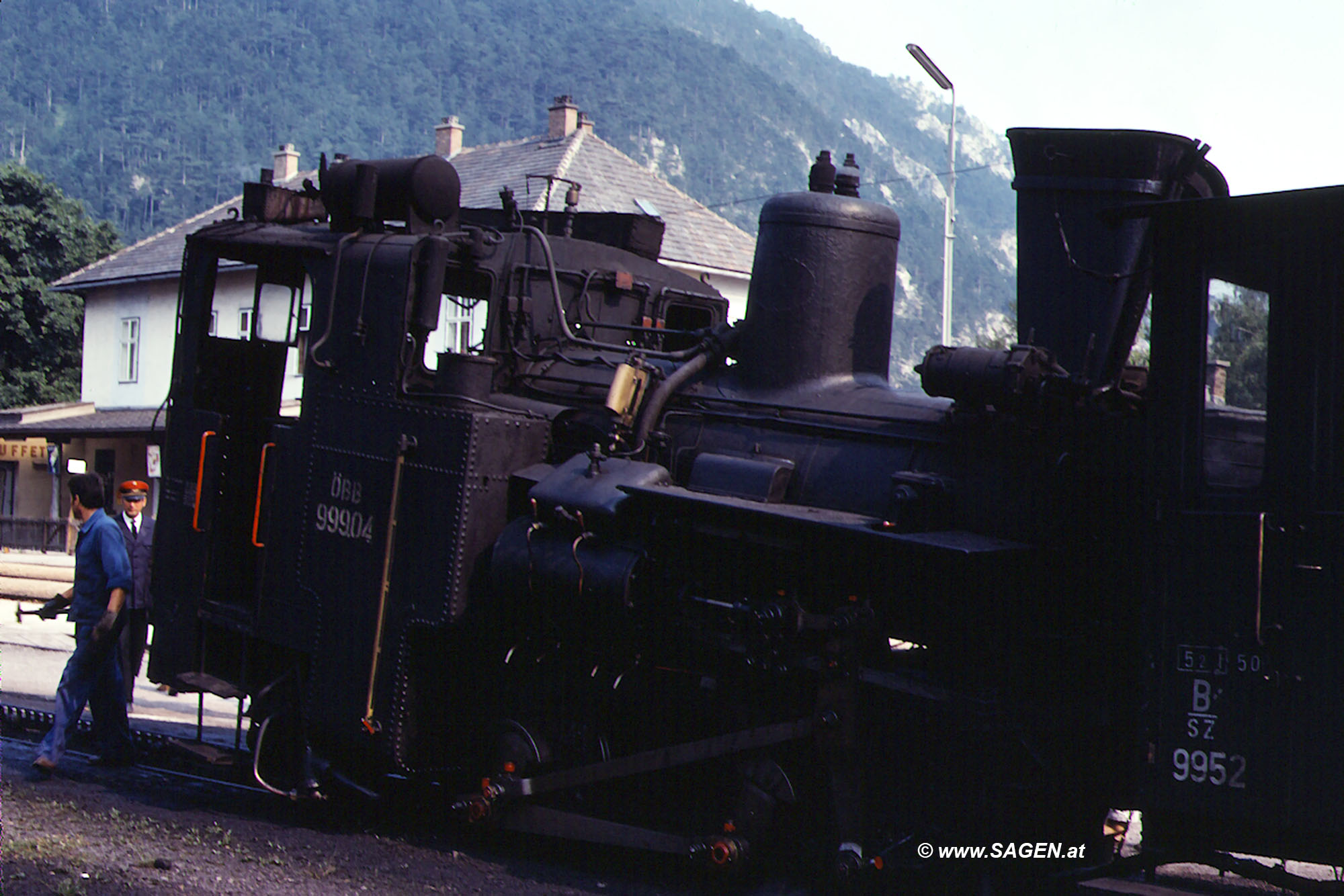 Dampflokomotive Schneebergbahn ÖBB 999.04