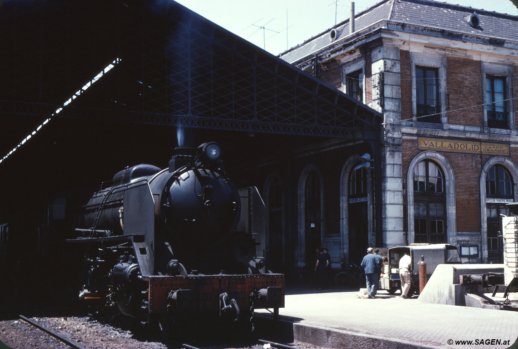 Dampflokomotive Valladolid