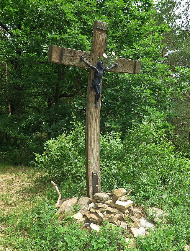 das Fassdaubenkreuz am Heiligenstein