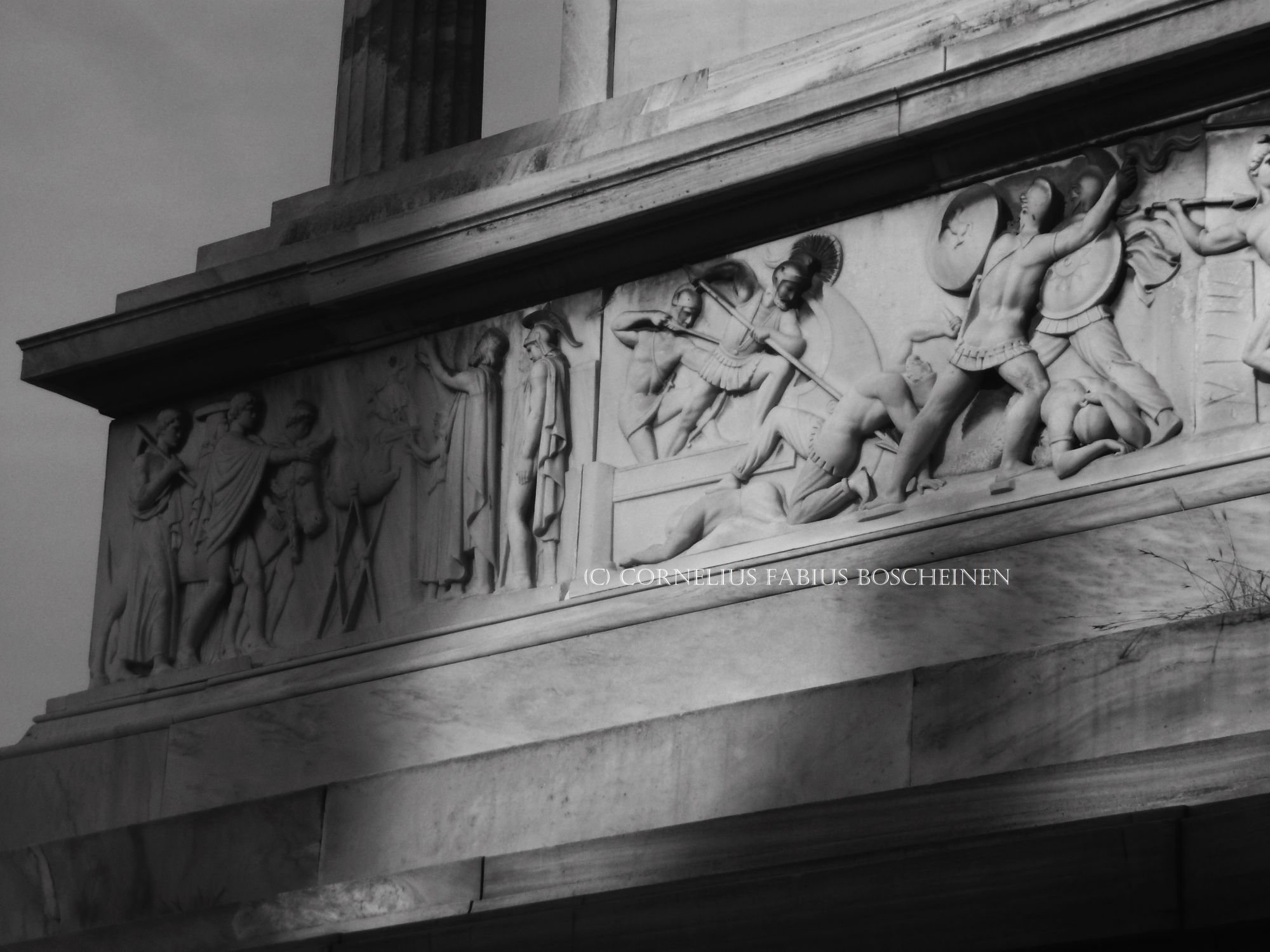 Das Schliemann Mausoleum in Athen. Erster Athener Friedhof