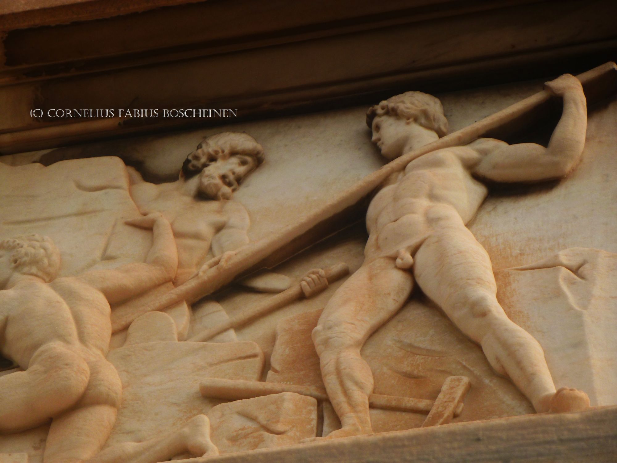 Das Schliemann Mausoleum in Athen.