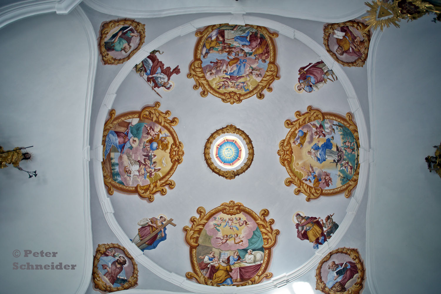 Deckenfresken Wallfahrtskirche Birkenberg