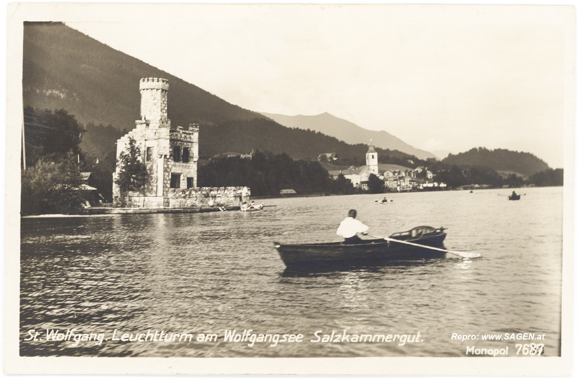 Der Leuchtturm am Wolfgangsee