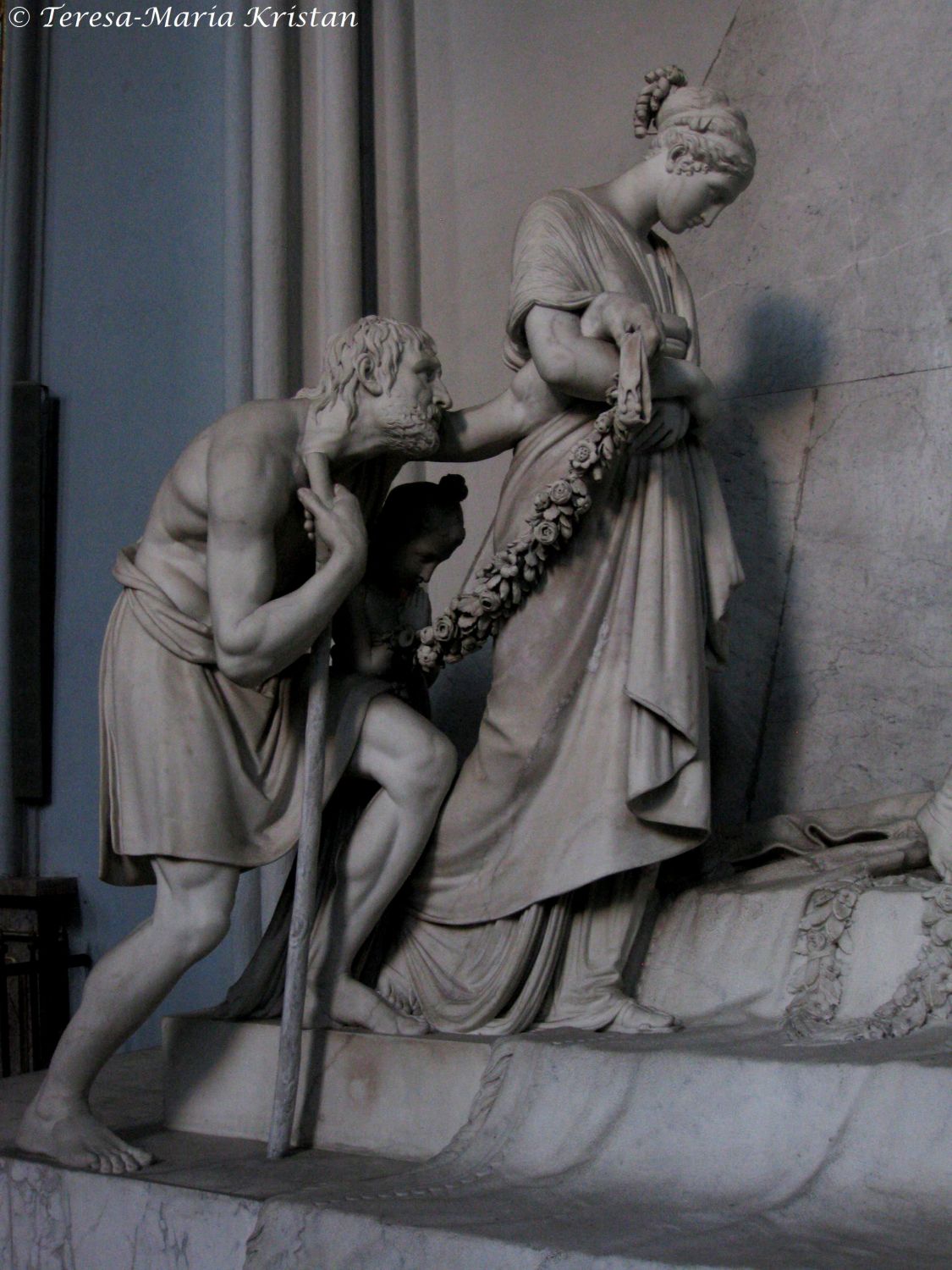 Detail Canova-Grabdenkmal, Augustinerkirche Wien