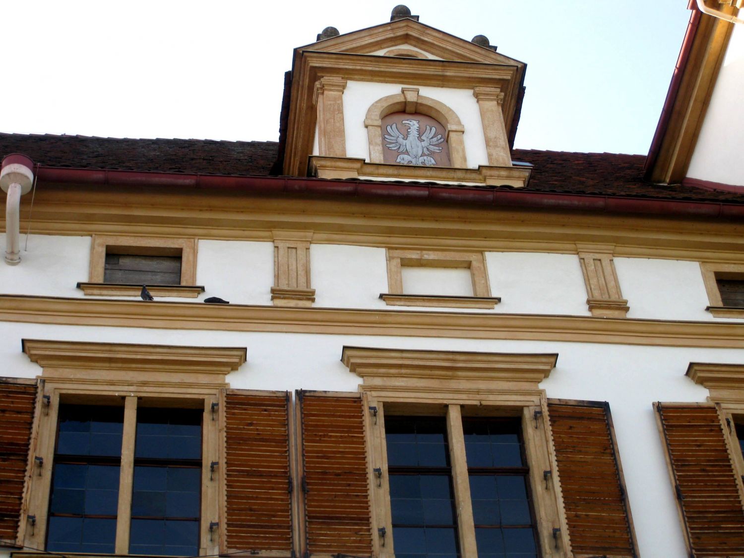 Detail Fassade, Schloss Eggenberg