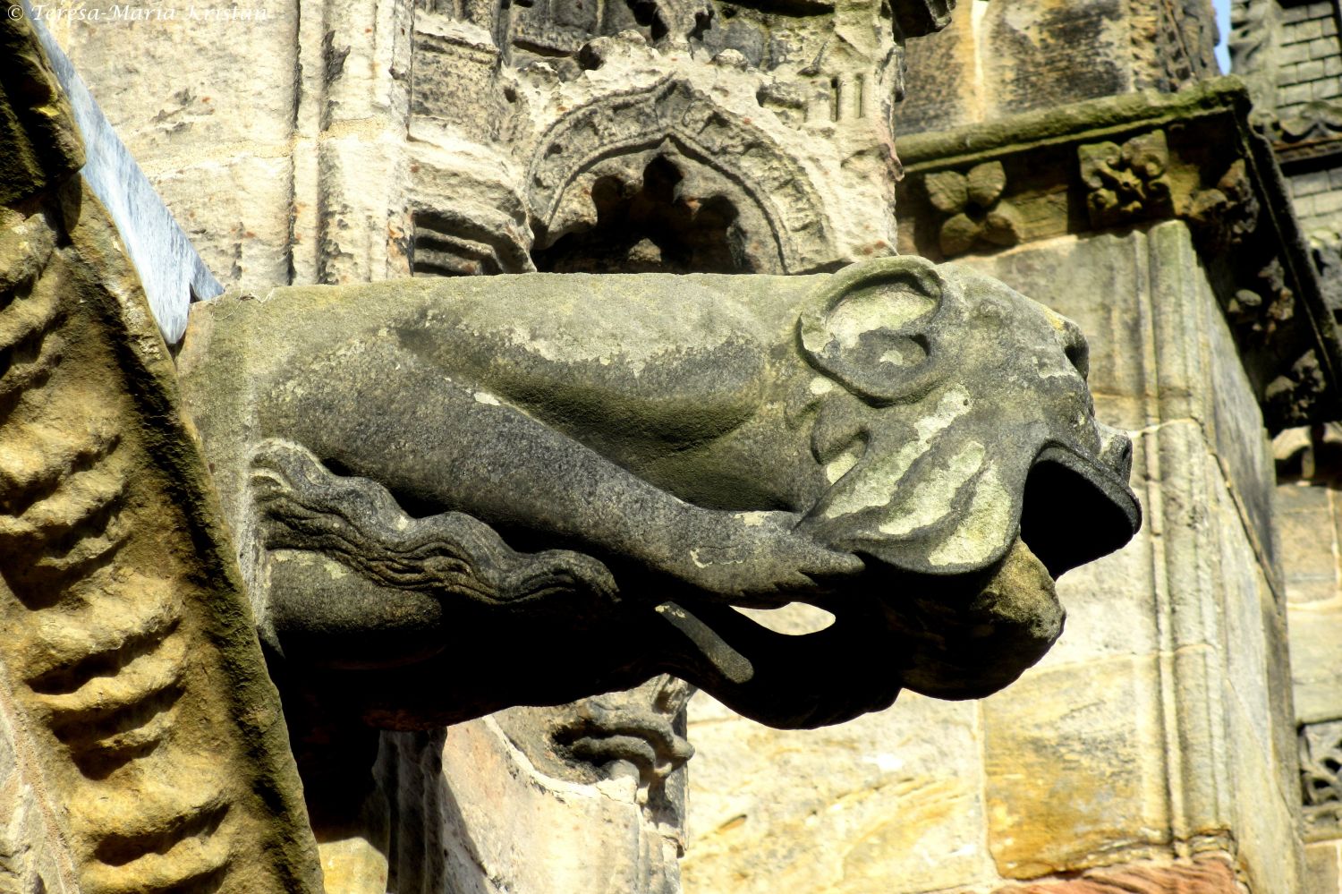 Detail Rosslyn Chapel, Schottland