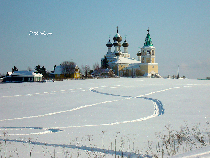 die Auferstehungskirche von Matigory