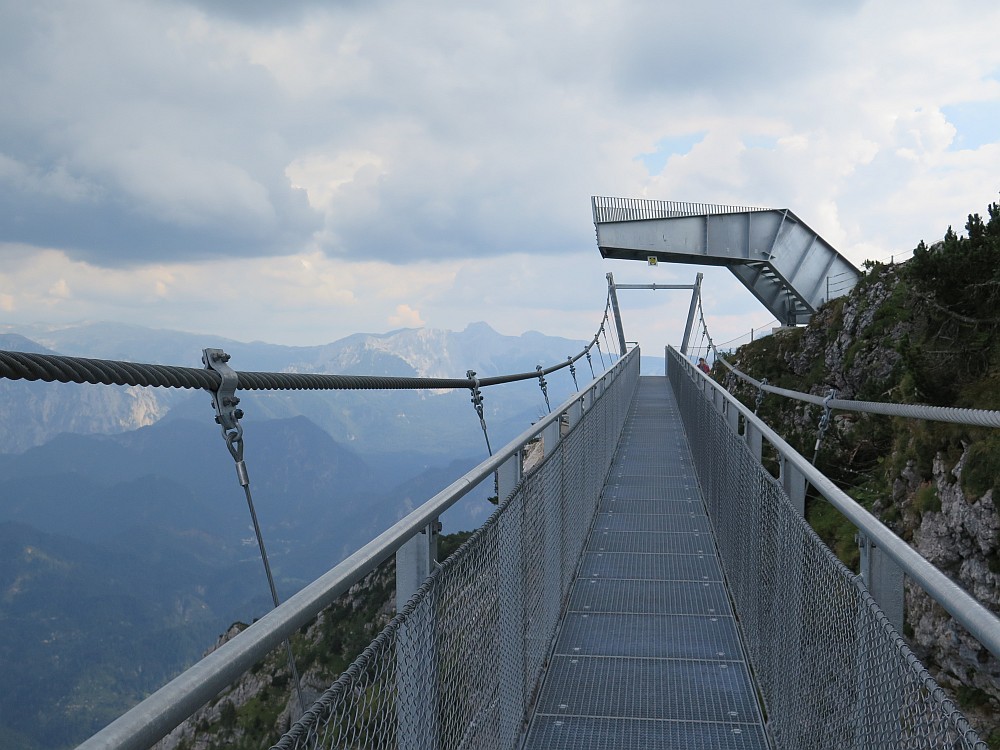 Die Hochkar 360° Skytour - auf der Hängebrücke