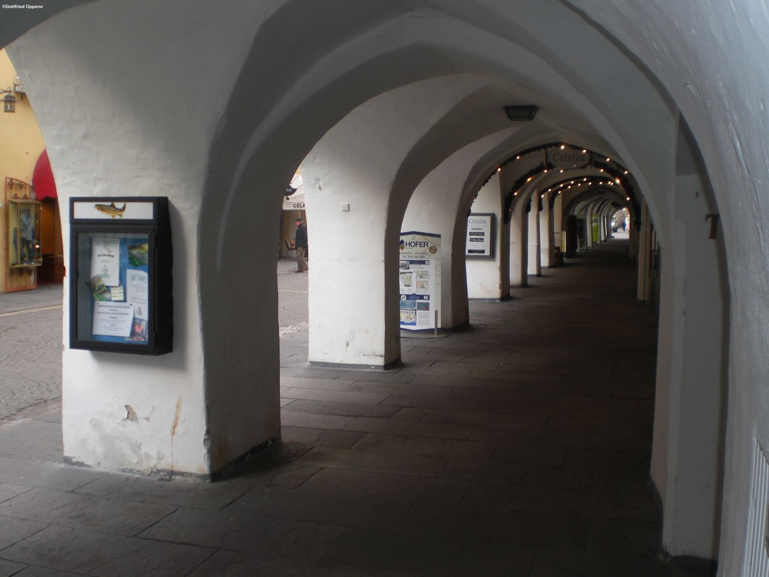 Die Laubengänge von Sterzing