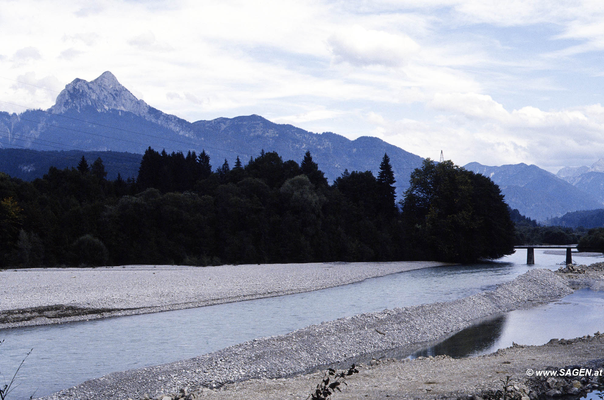 Die Lechauen bei Reutte