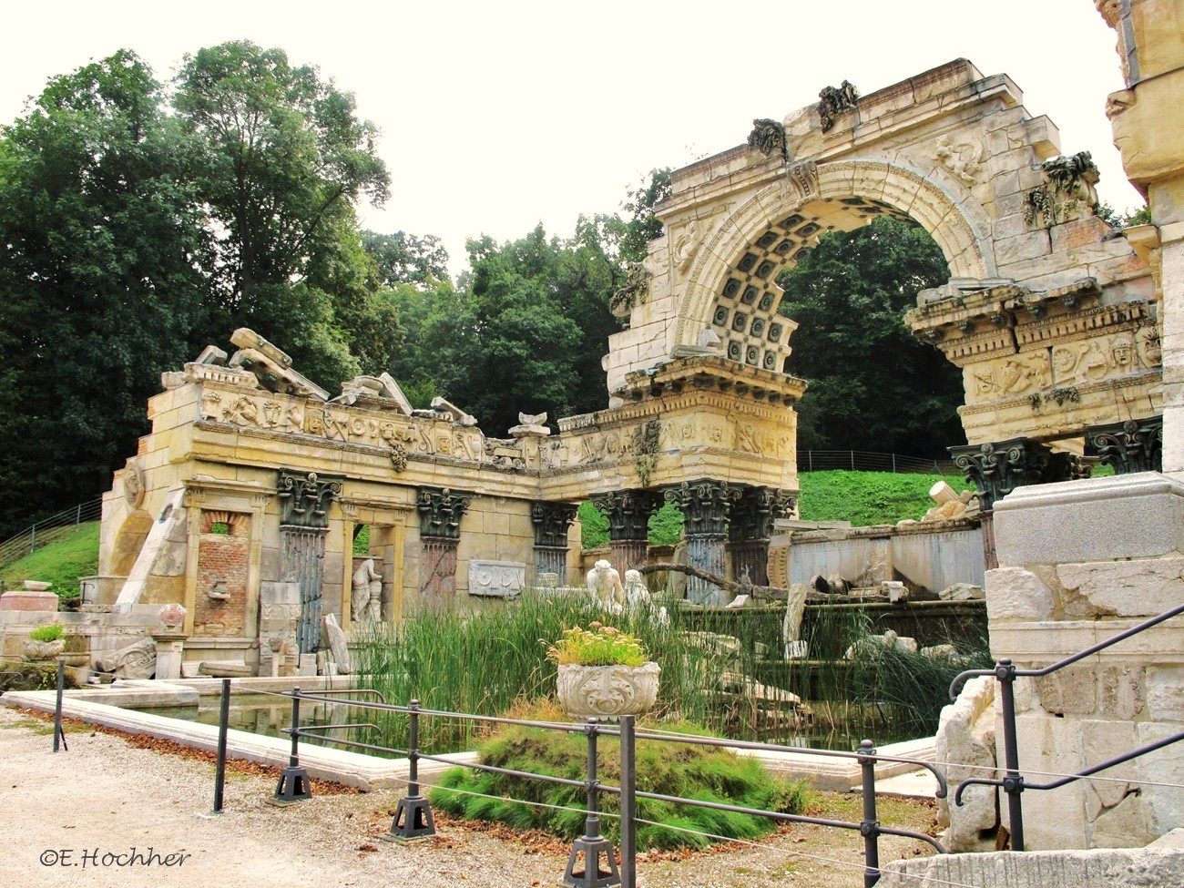 Die Römische Ruine im Schlosspark Schönbrunn