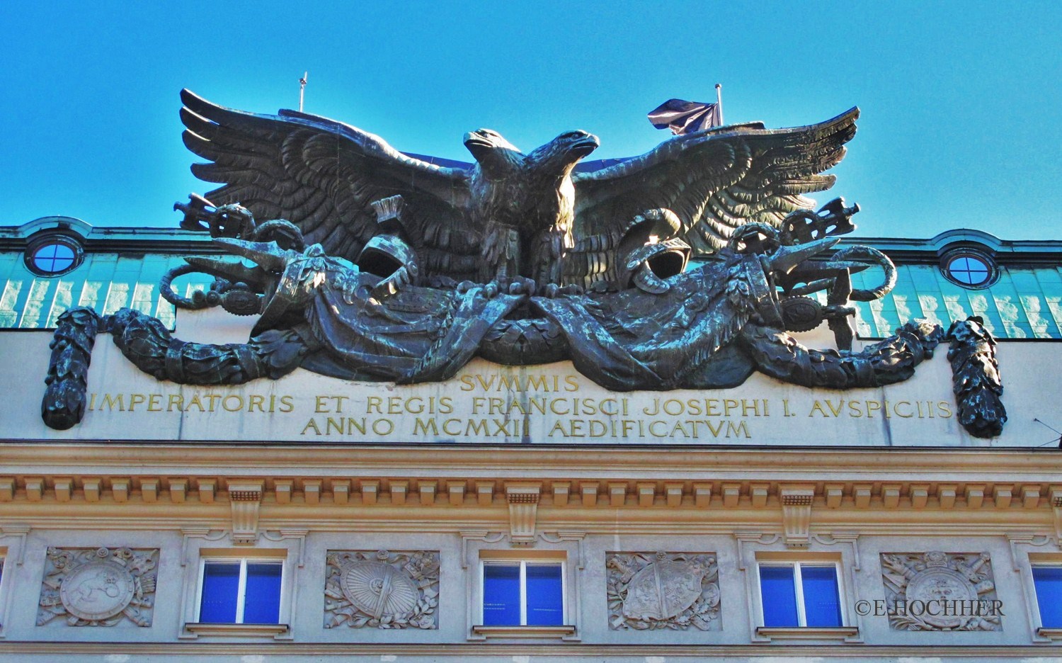 Doppeladler Regierungsgebäude Stubenring in Wien