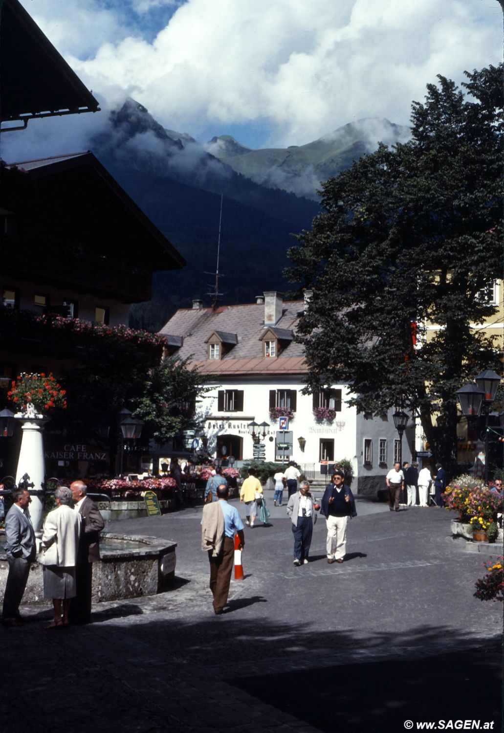 Dorfplatz Bad Hofgastein 1989