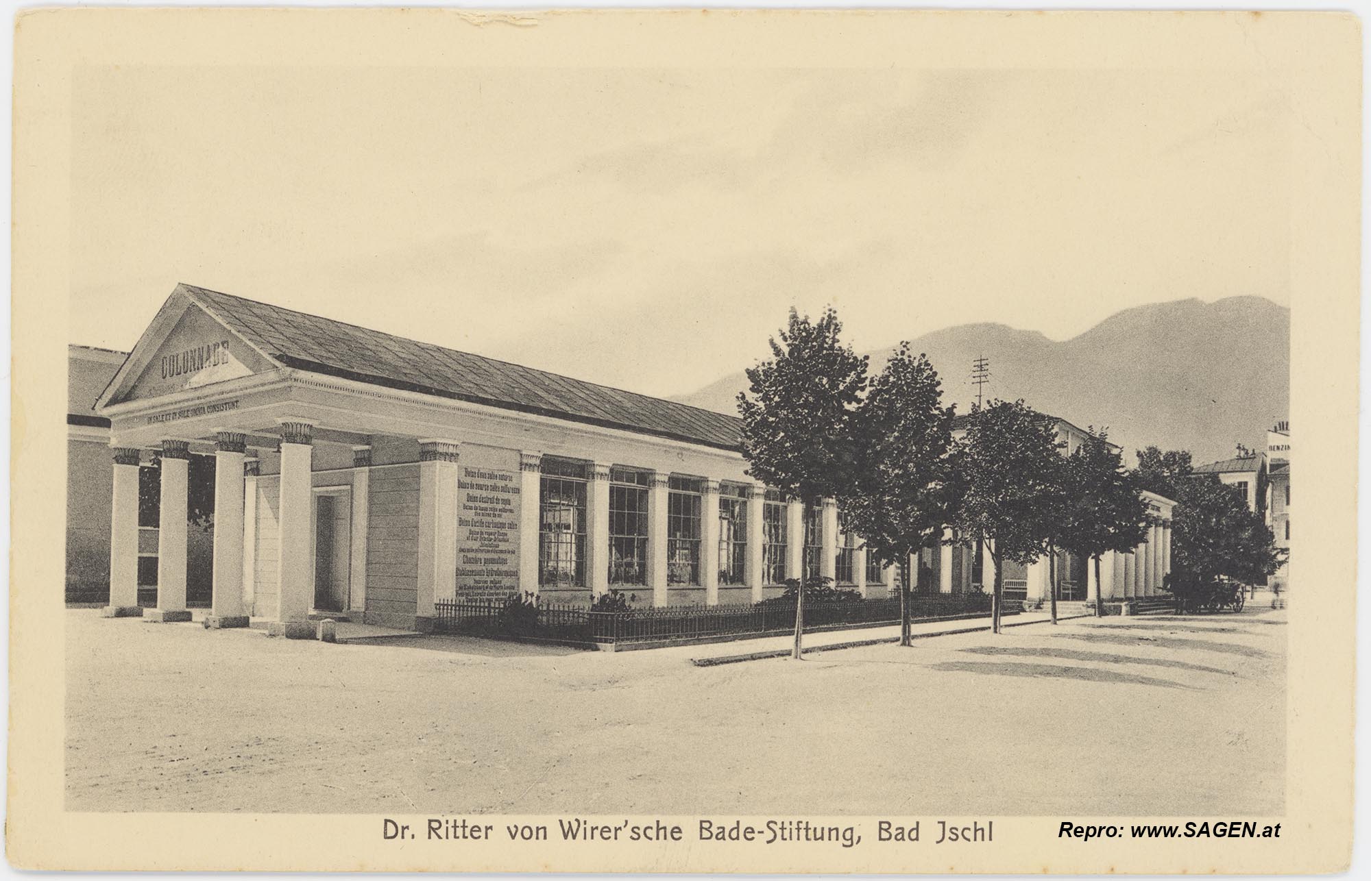 Dr. Ritter von Wirer'sche Bade-Stiftung, Bad Ischl