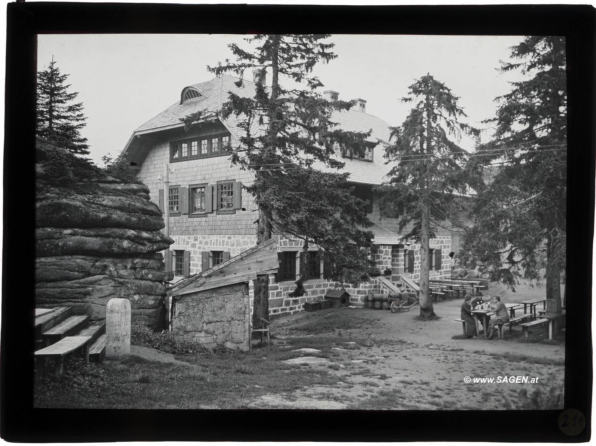 Dreisesselberg (Bayerischer Wald) um 1920