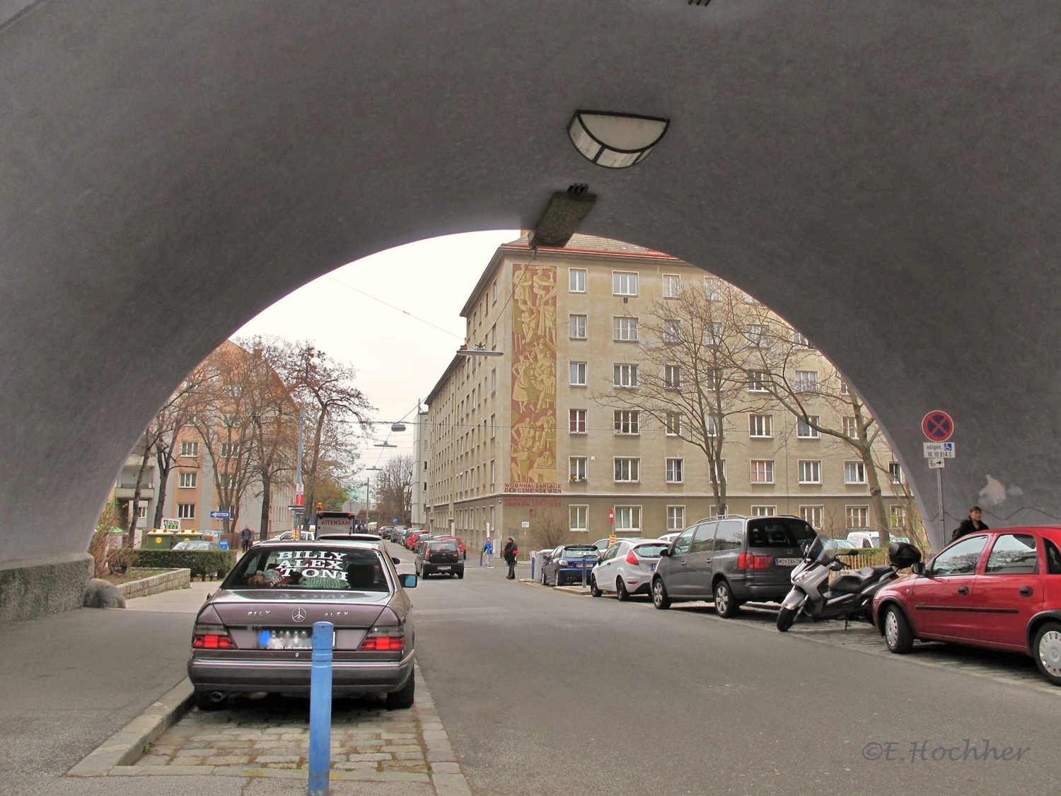 Durchblick Gassen Karl-Marx-Hof Wien