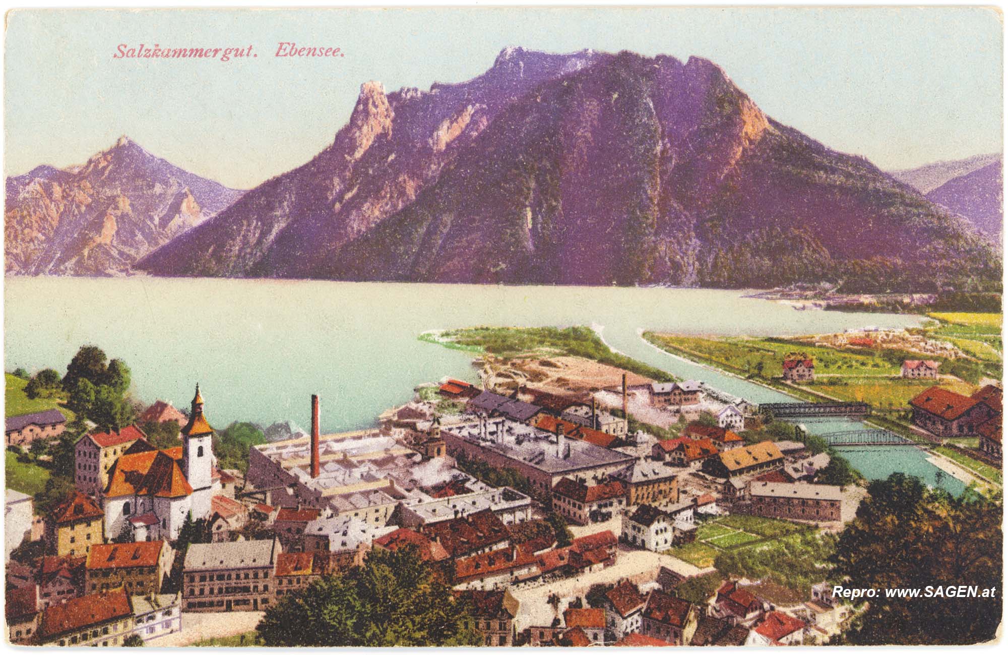 Ebensee im Jahr 1911