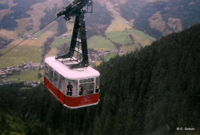ehemalige Schattberg-Pendelbahn - Wagen