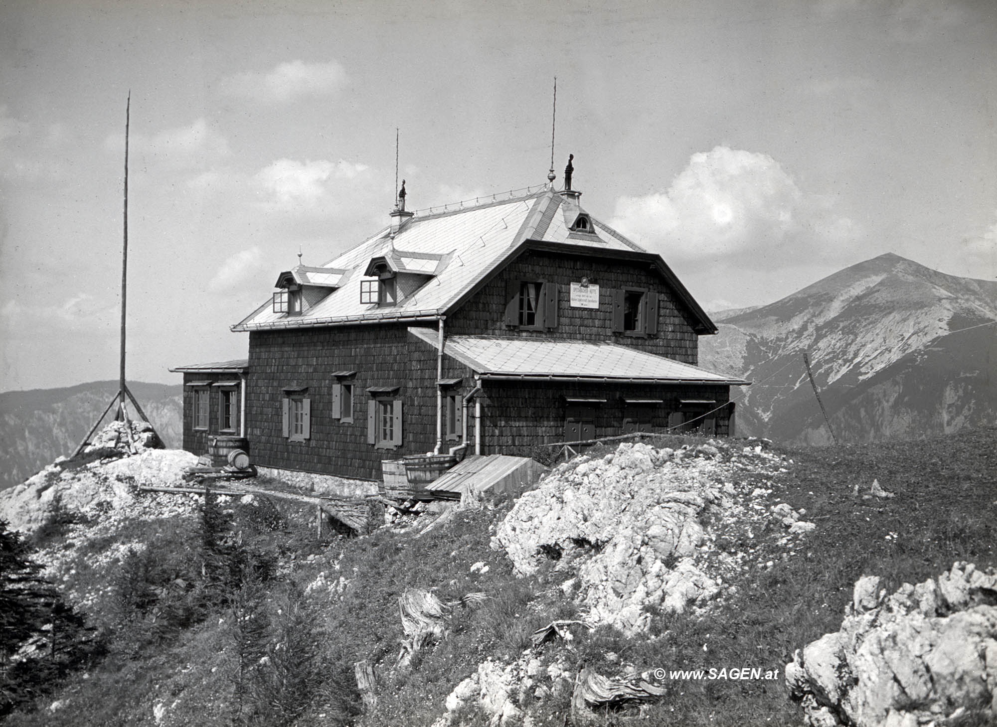 ehemalige Speckbacher Hütte (1907 - 1927)