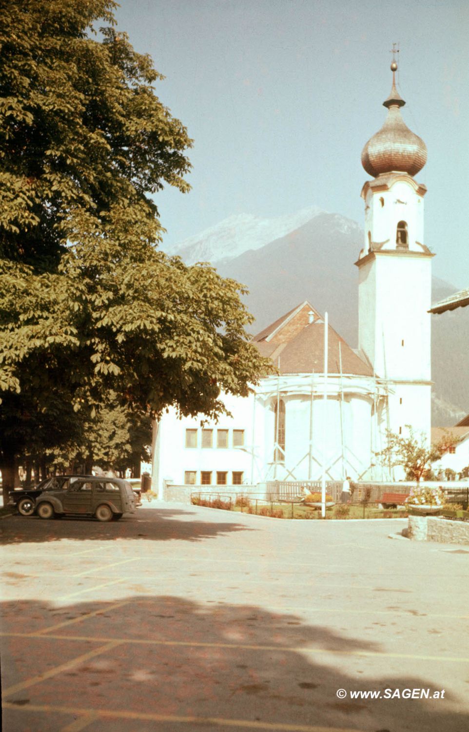 Ehrwald Pfarrkirche 1960