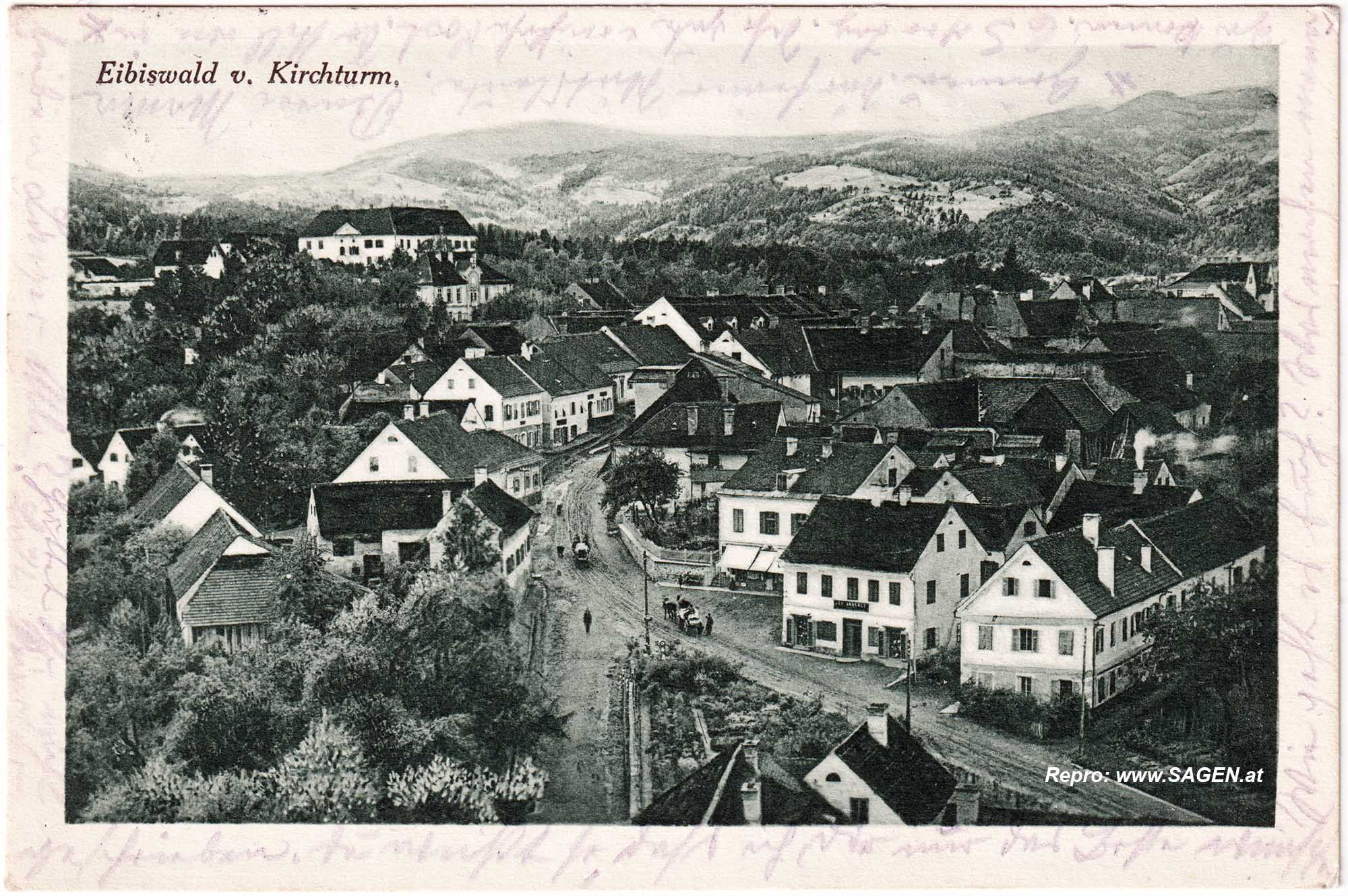 Eibiswald vom Kirchturm