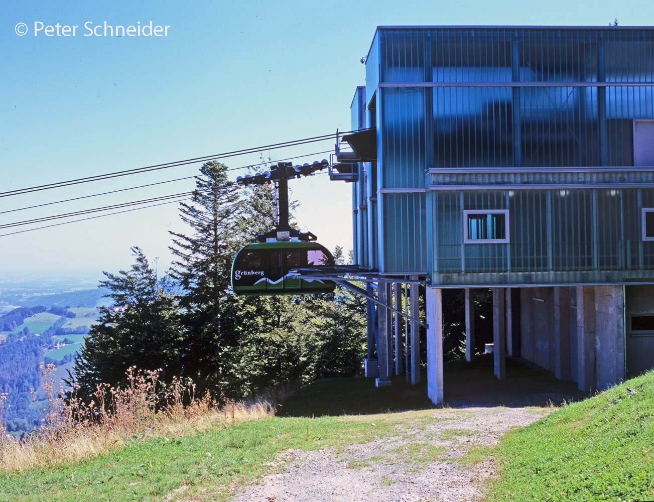 Eine Fahrt mit der neuen Grünbergseilbahn