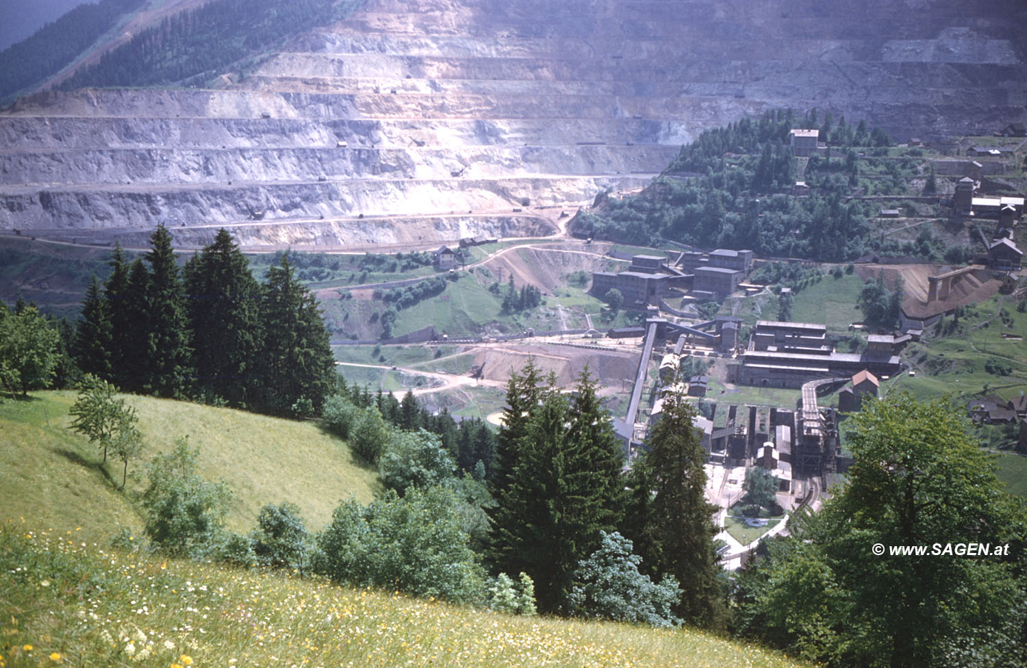 Eisenerz Bergbau 1960er-Jahre