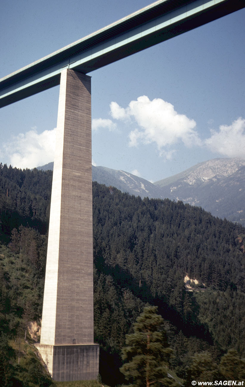 Europabrücke 1960er-Jahre
