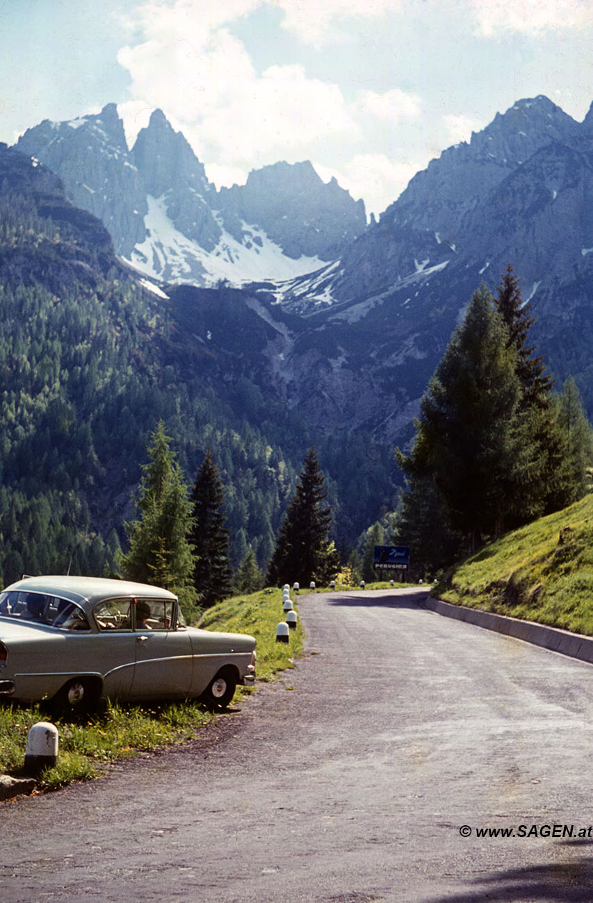 Fahrt nach Cortina 1963