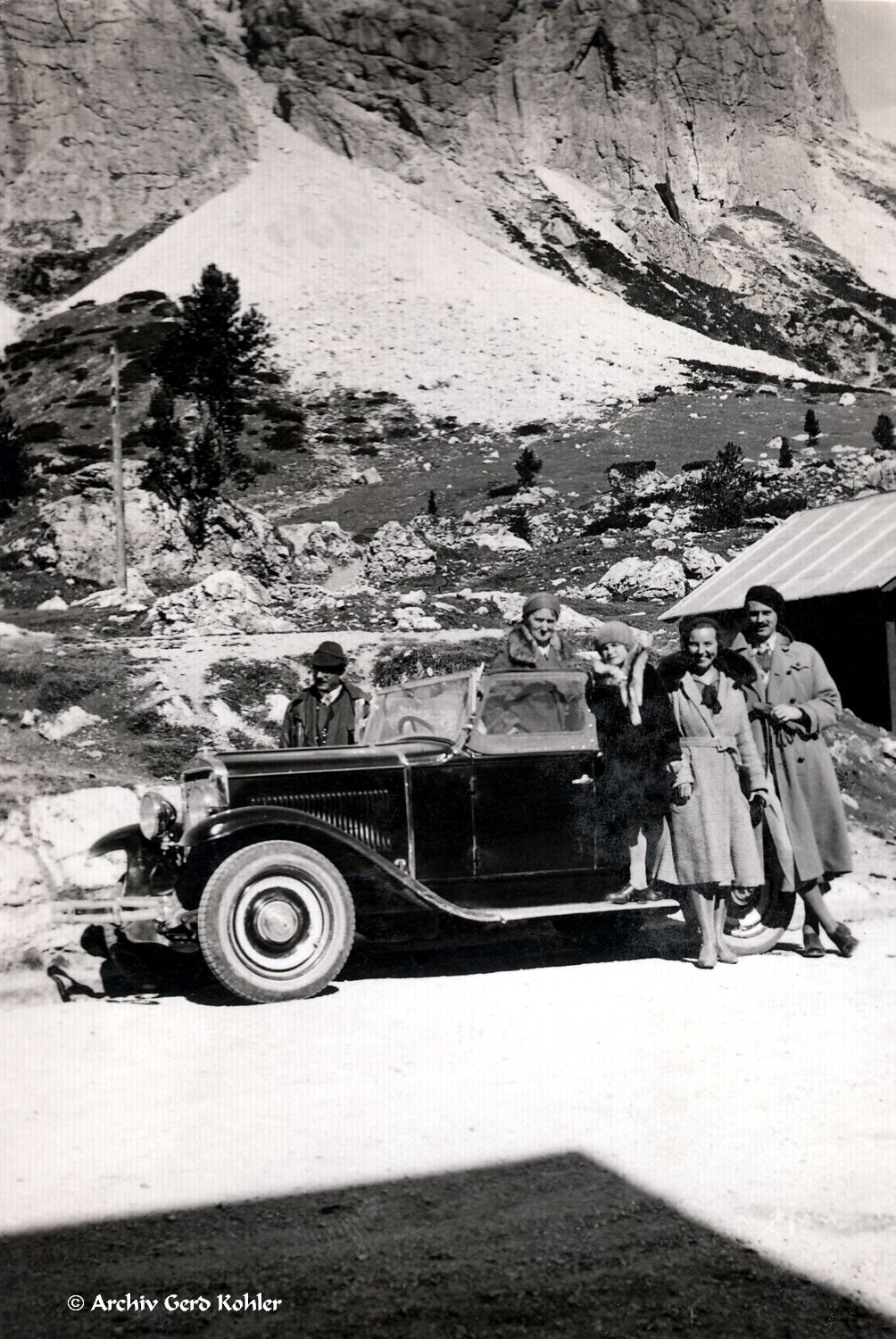 Falzarego-Pass 1931