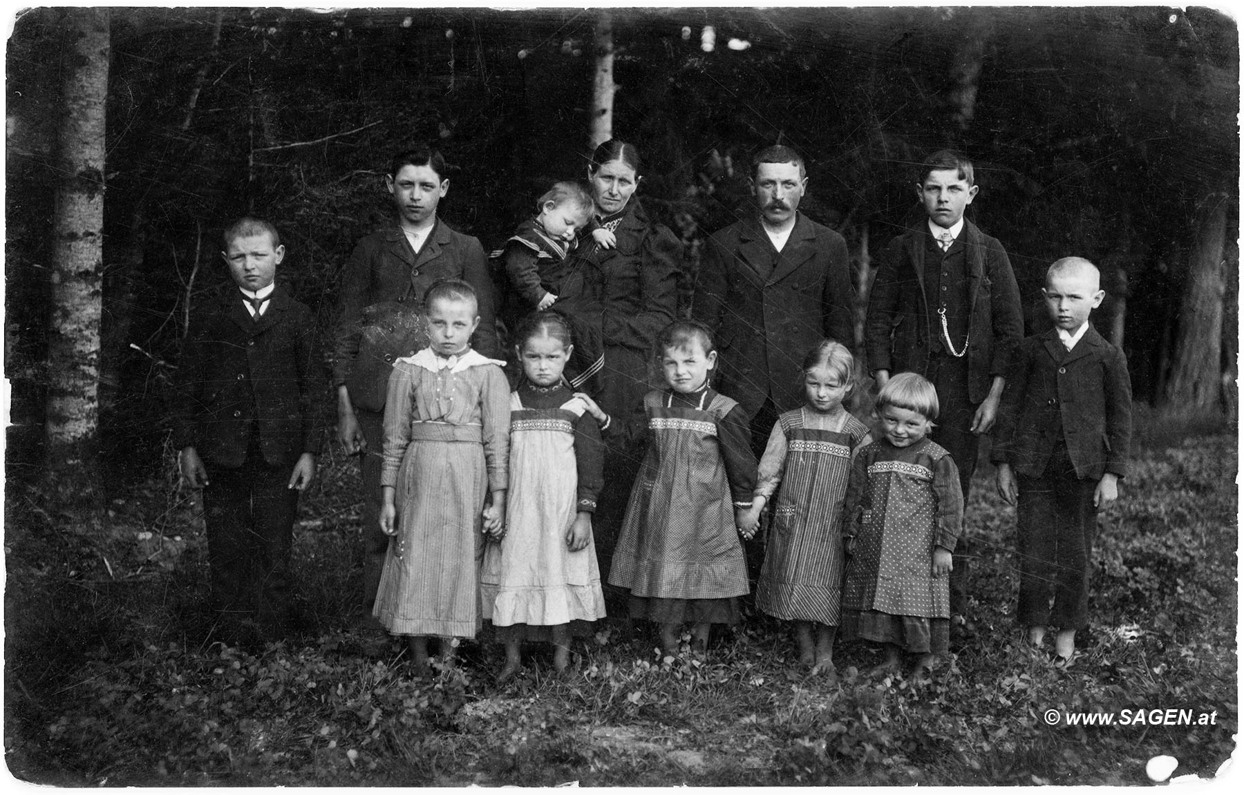 Familienportrait um 1910