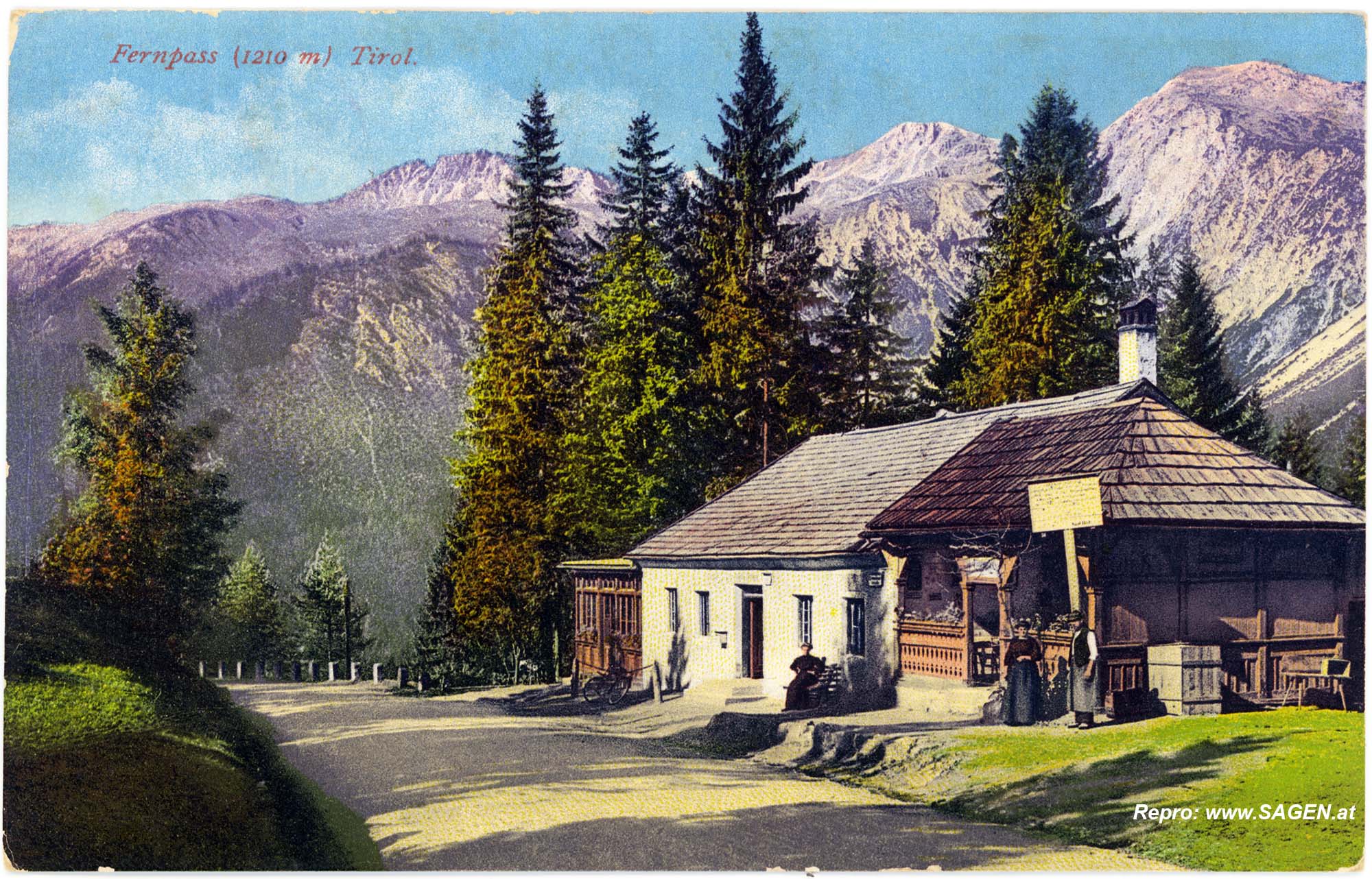 Fernpass um 1918