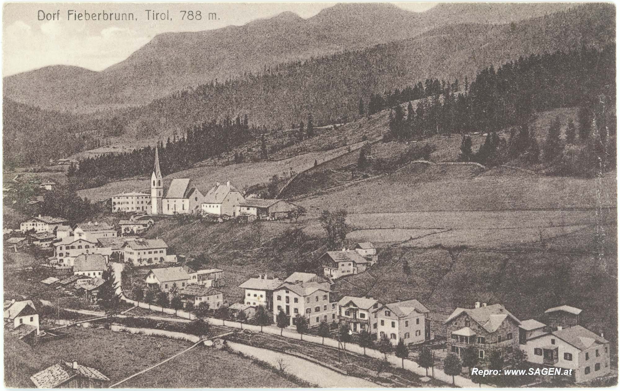 Fieberbrunn um 1910