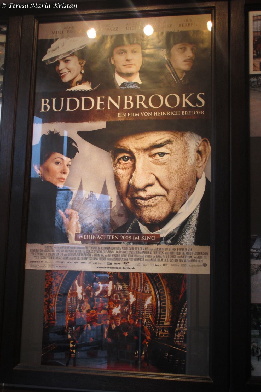 Filmplakat der Buddenbrooks in Lübeck