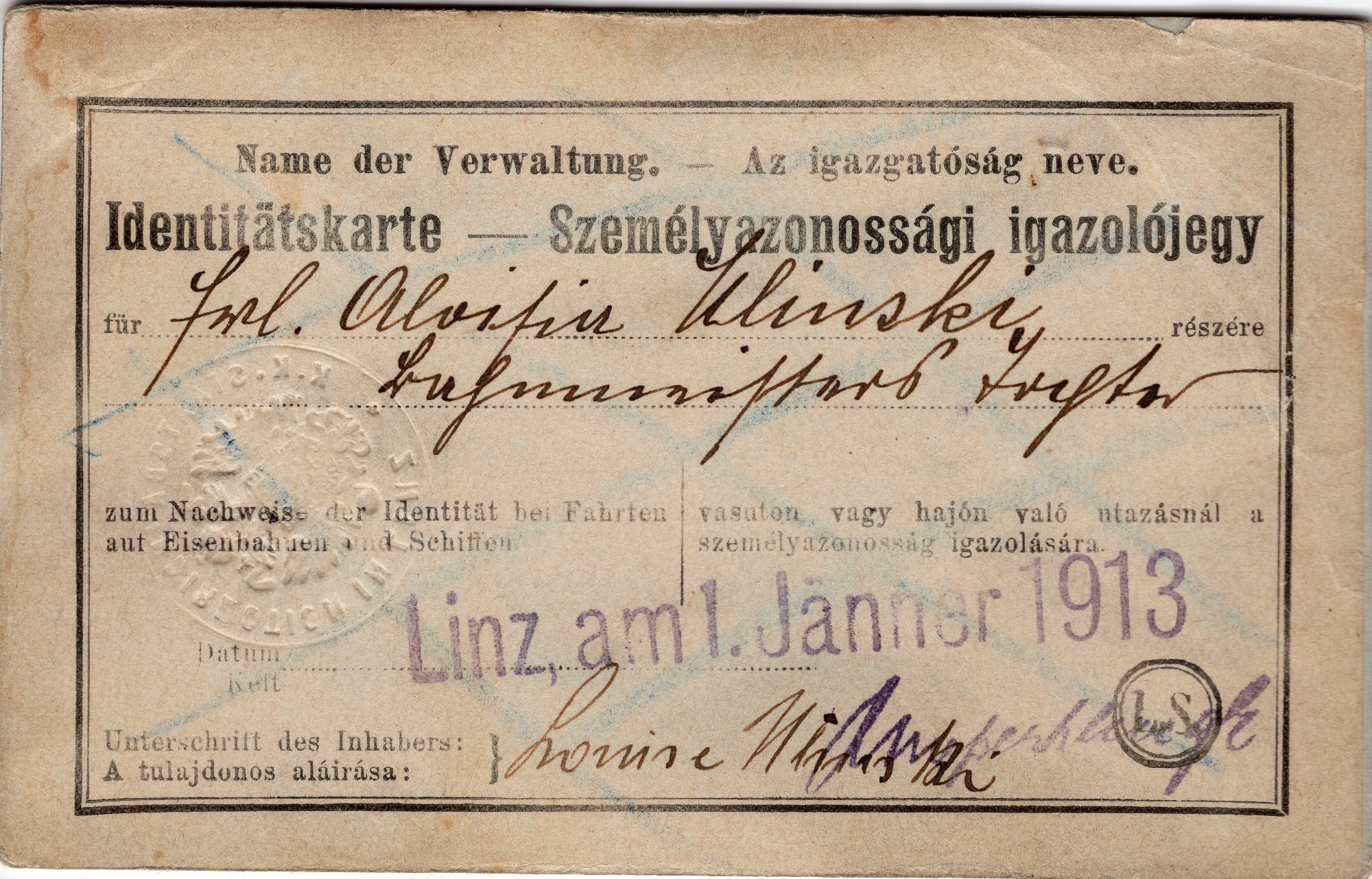 Fräulein Aloizin Ulinski 2