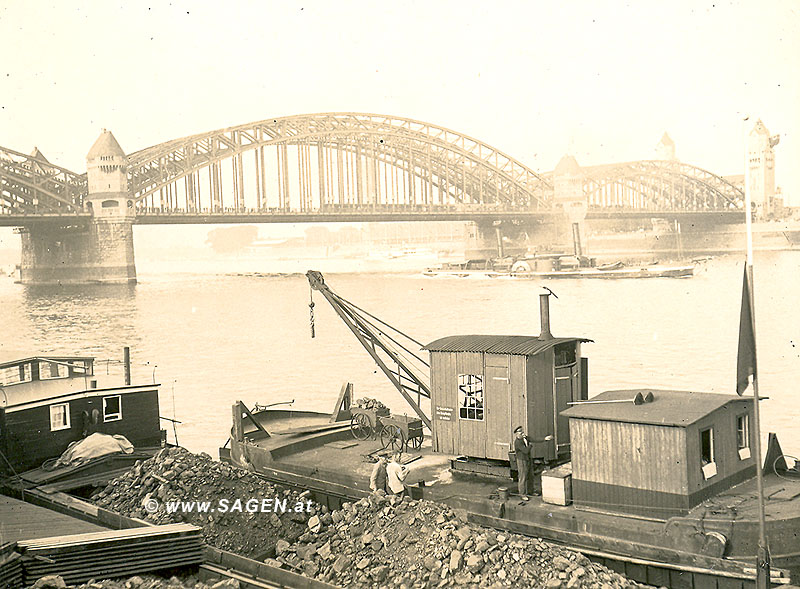 Frachtschiffe Köln 1928