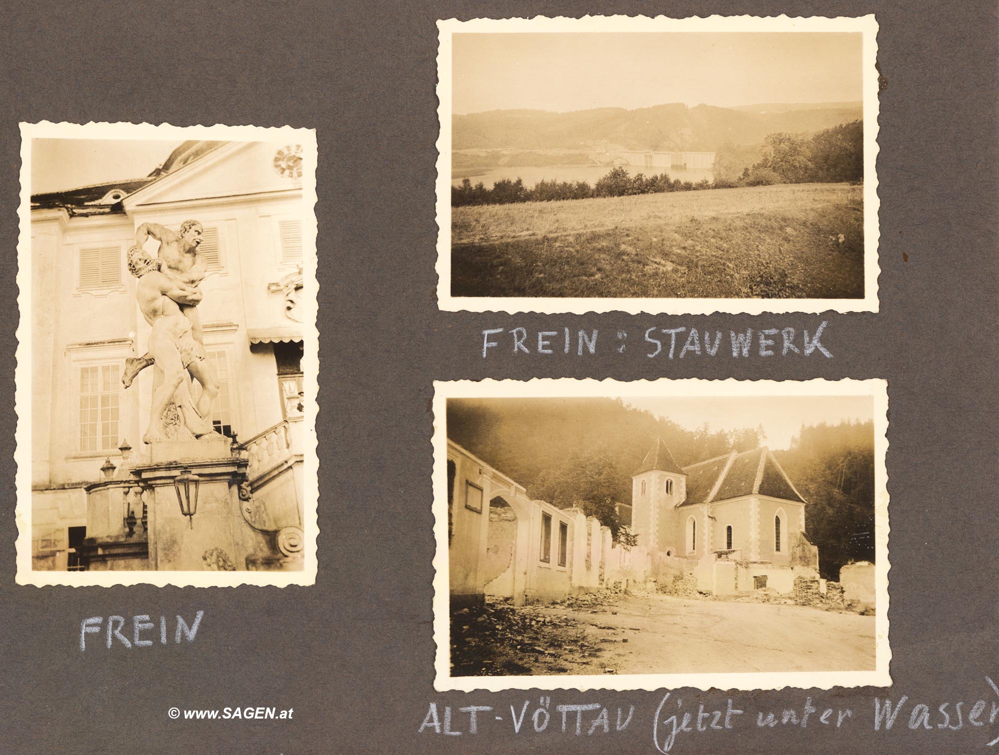 Frain Stauwerk, Alt-Vöttau