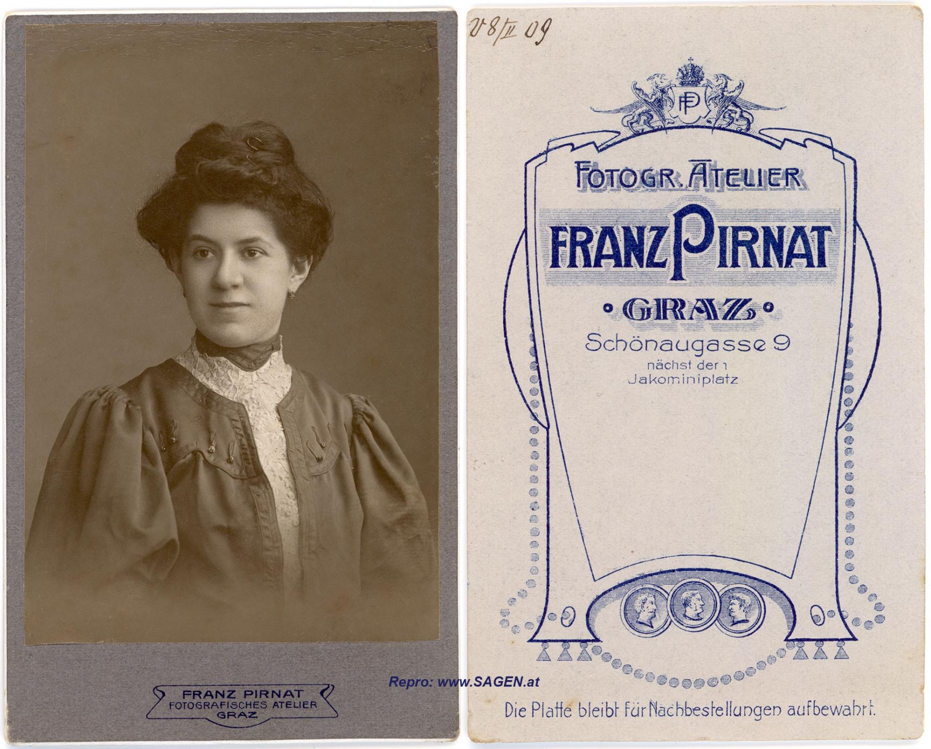 Franz Pirnat, Fotografisches Atelier, Graz